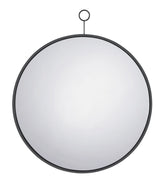 Coaster Gwyneth Round Wall Mirror Black Nickel Model 961495